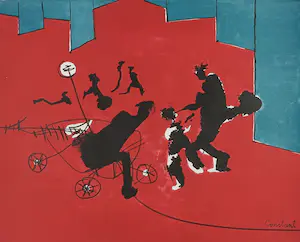 Constant - & Arthur C. Caspari, Colofon van 9 litho's en verhaal in 10 delen! "Labyrismen" kopen? Bied vanaf 1000!