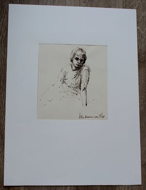 Kees Buurman - Pentekening kopen? Bied vanaf 35!