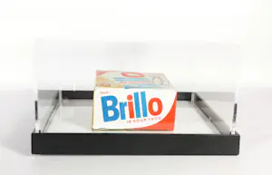 Andy Warhol - Handgesigneerde Brillo-box (inclusief plexiglas case!) kopen? Bied vanaf 1!