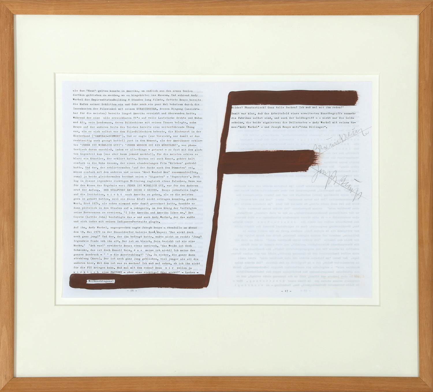 Joseph Beuys - 'Das Beuys-Warhol-ereignis' - 'The Beuys-Warhol event' kopen? Bied vanaf 675!