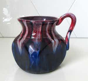 Faience de Thulin - Art Nouveau vierkant stroomglazuren kan verkocht voor € 25!