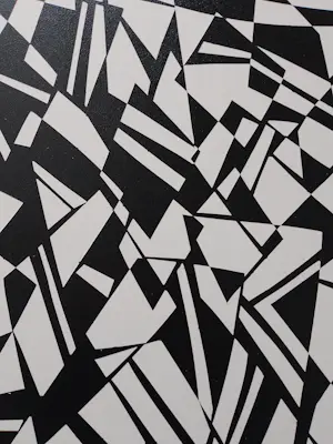 Wiesje van Dam - Abstract mountainlandscape kopen? Bied vanaf 49!