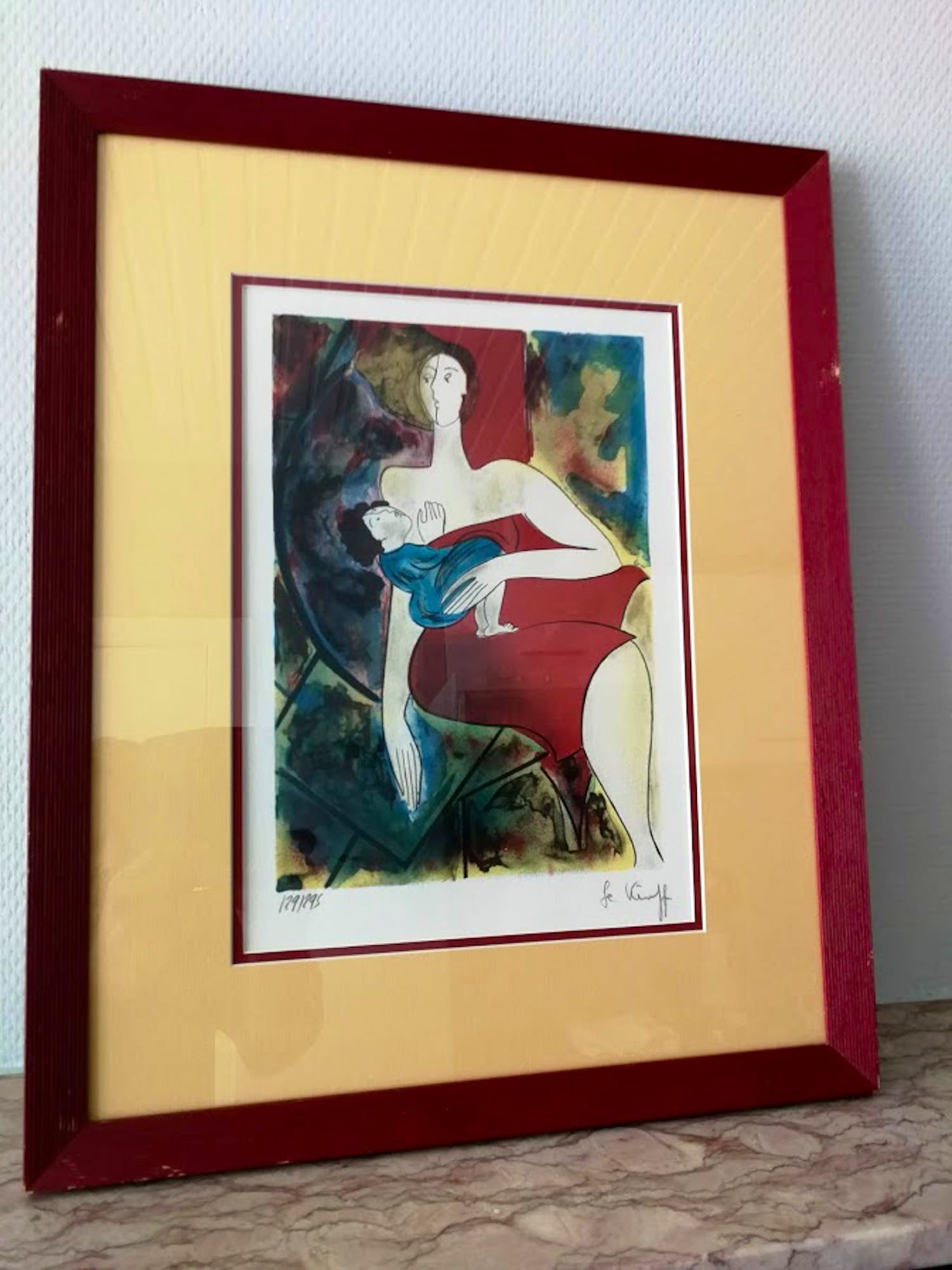 Linda Le Kinff - Mother and child kopen? Bied vanaf 1!