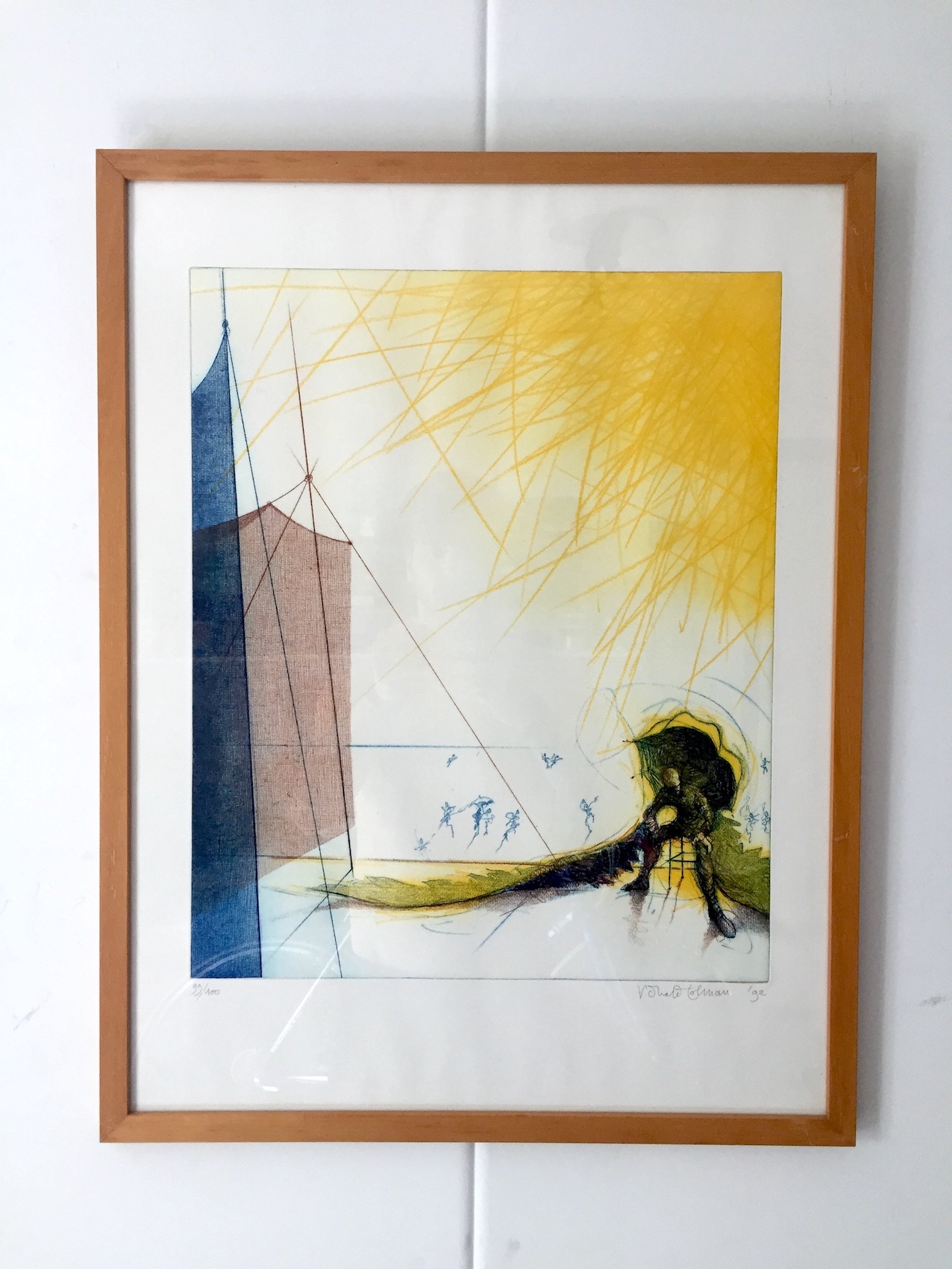 Ronald Tolman - Kleurets (tweeluik), Ingelijst kopen? Bied vanaf 240!