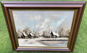 Rick Theunissen - Winterlandschap kopen? Bied vanaf 75!