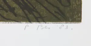 Peter Bes - Ets en aquatint, Zonder titel kopen? Bied vanaf 30!