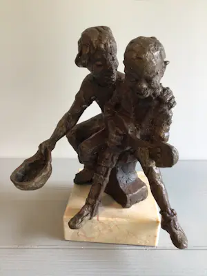 Marijke Ravenswaay-Deege - “ Straatmuzikanten “ zeldzaam kopen? Bied vanaf 65!