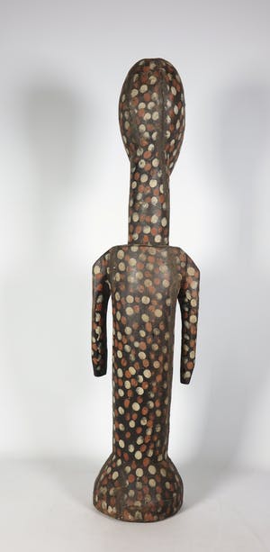 Lega - Hout, Beschilderd initiatiebeeld met stippenpatroon kopen? Bied vanaf 1!