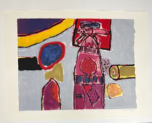 Corneille - Totem - Grote zeefdruk - 1996 kopen? Bied vanaf 295!