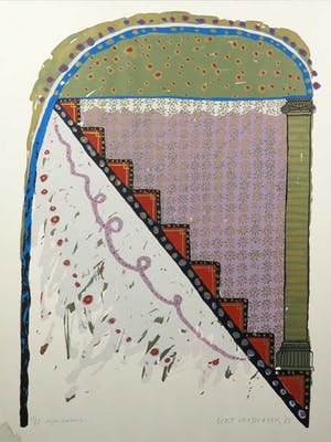 Bert Vredegoor - Zeefdruk, Mijn hemel kopen? Bied vanaf 1!