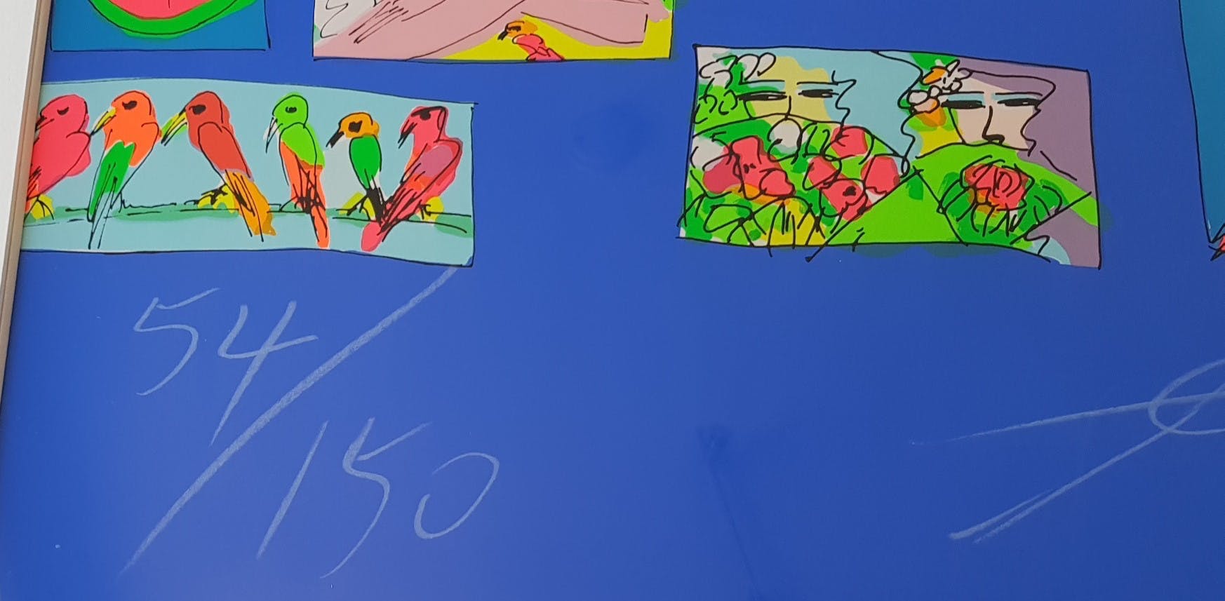 Walasse Ting - Prachtige zeefdruk (zeer groot!) kopen? Bied vanaf 425!