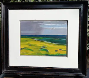 Maria van Heeswijk - Farne Island - Schotland, olieverf op doek (mooi ingelijst) kopen? Bied vanaf 300!
