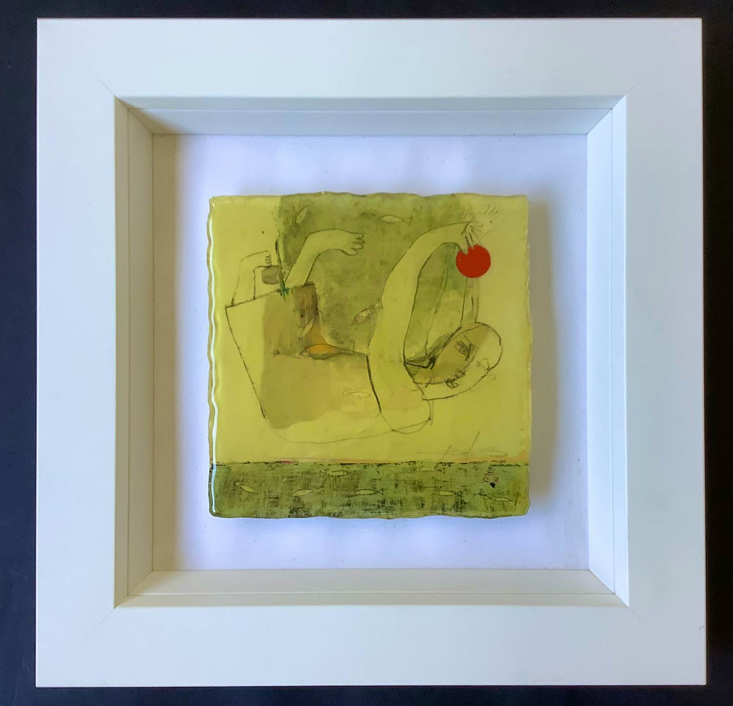 Sabine Tuchel - Figuur met vissen kopen? Bied vanaf 125!