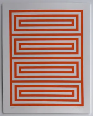 Jan van der Ploeg - handgesigneerde kleurenzeefdruk | 'zonder titel' | 2019 kopen? Bied vanaf 20!