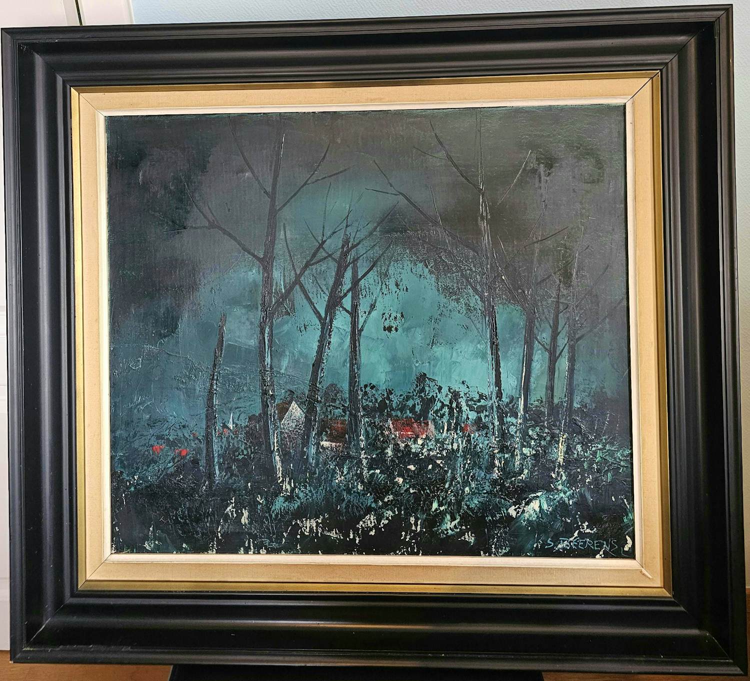 Sylvain Beerens - Nachtelijk bos kopen? Bied vanaf 150!