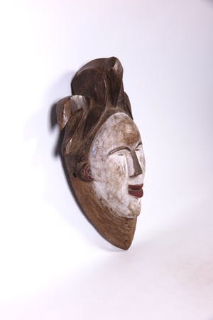 Tsogho - Houten masker met gestyleerde vogels kopen? Bied vanaf 1!