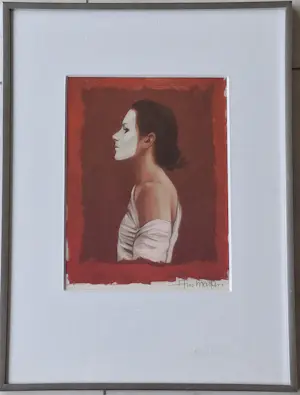 Ans Markus - Zelfportret met wit masker kopen? Bied vanaf 85!