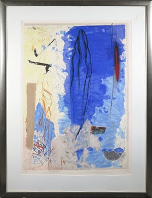 Peter Schenk - Zeefdruk, Compositie I - Ingelijst (Groot) kopen? Bied vanaf 1!