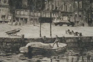 Hendrikus Roodenburg - De Haarlemmersluis te Amsterdam kopen? Bied vanaf 1!