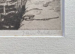 Jan Sirks - Ets - Vrouwenregt Delft kopen? Bied vanaf 45!