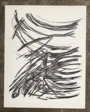 Maria Elena Vieira da Silva - OHNE TITEL 1966 signiert verkauft für € 200!