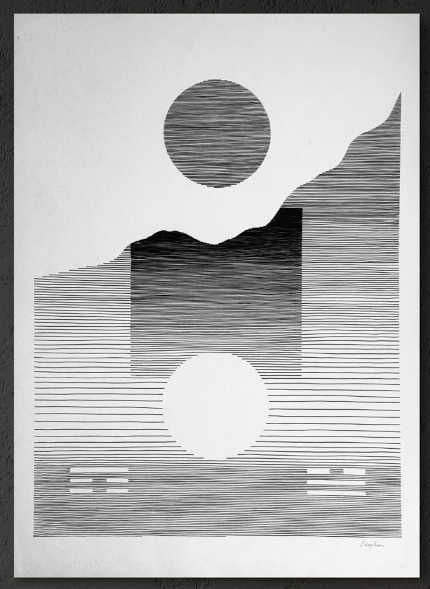 Michel Seuphor - Wunderschöner abstrakter Druck – Perfekter Zustand kopen? Bied vanaf 50!