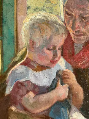 Heinrich Martin Krabbe - Moeder met kind kopen? Bied vanaf 950!