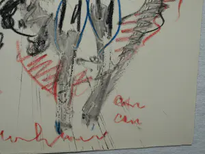 Anton Heyboer - Pastel , ‘Can Can’ – 51 x 70 cm. kopen? Bied vanaf 100!