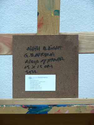 Gerard Boersma - Ohh Alright (Vrouw kijkend naar schilderij van Roy Lichtenstein) kopen? Bied vanaf 75!
