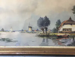 Buy Marius de Jongere - Zomerse dag aan het water? Bid from 50!