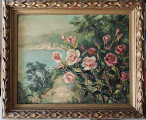 Robert Frenay - Bloemen en struiken in een landschap kopen? Bied vanaf 50!