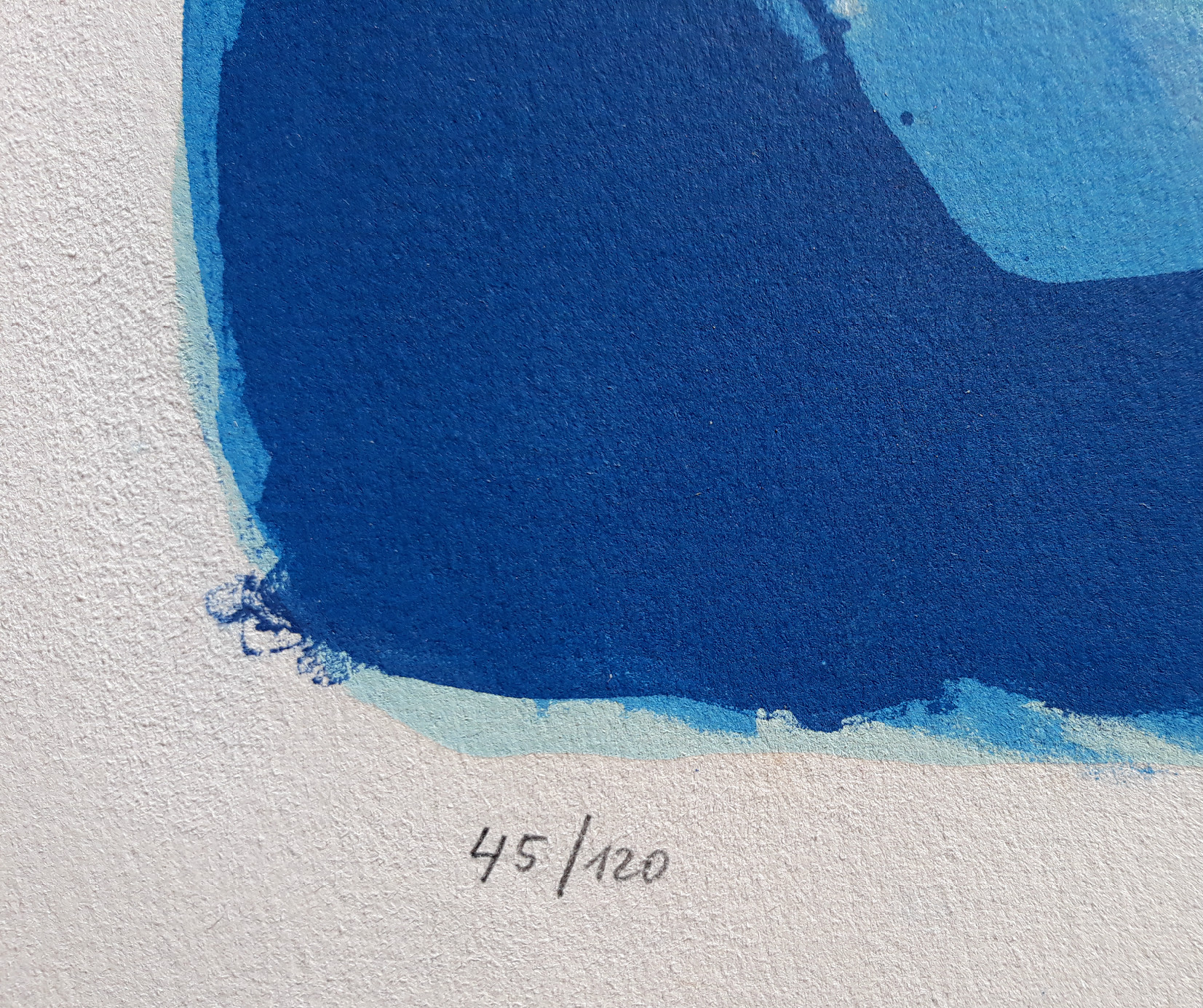 Bram van Velde - Le blue de Bayonne, zevenkleuren litho kopen? Bied vanaf 275!
