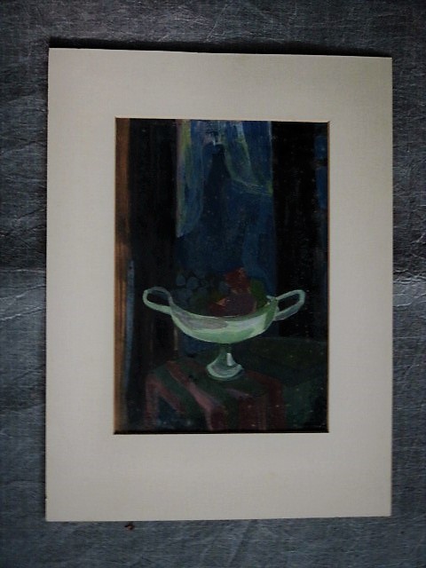 Carla Daalderop Bruggeman - Zeldzaam kubistisch Aquarel van Beeldhouwster/Keramiste uit de Betuwe  kopen? Bied vanaf 1!