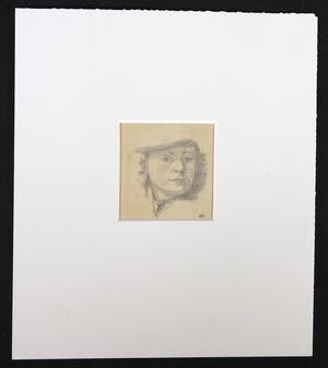 Wim Steijn - Potloodtekening, Portret kopen? Bied vanaf 1!