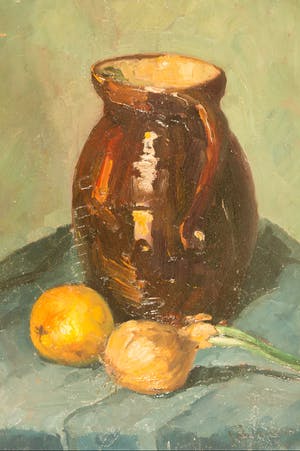 Roelof Wildeboer - Stilleven met kruik. kopen? Bied vanaf 1!