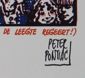 Peter Pontiac - Zeefdruk, Horror Vacui Rex kopen? Bied vanaf 1!