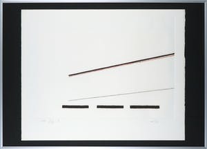 Adri Frigge - Kleurenets, Zonder titel - Ingelijst kopen? Bied vanaf 35!