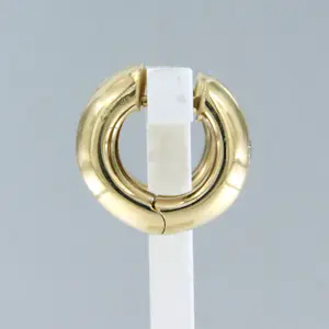 14k geelgouden creolen met briljant geslepen diamant 0.16 ct kaufen? Bieten Sie von 600!