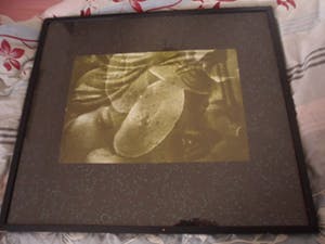 Titus Nolte - Zeefdruk, Titel ,"Groen". Ingelijst kopen? Bied vanaf 10!