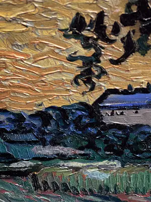 Vincent van Gogh - Museum Relievo "Landschap in de Schemering" Gelimiteerde editie kunstreproductie kaufen? Bieten Sie von 1250!