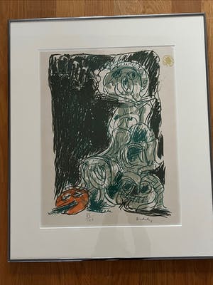 Pierre Alechinsky - Zonder titel kopen? Bied vanaf 795!