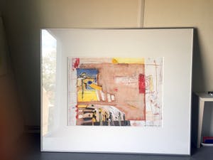 Anneke Peereboom - "Brown Sugar" - Acryl op Papier, Mooi Ingelijst kopen? Bied vanaf 125!