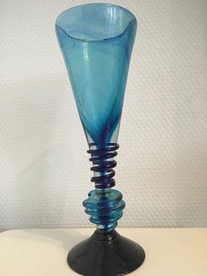 Curiosa - Grote mondgeblazen sier glazen / bokalen kopen? Bied vanaf 50!