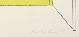Bertha Haak - Litho, Zonder titel kopen? Bied vanaf 1!