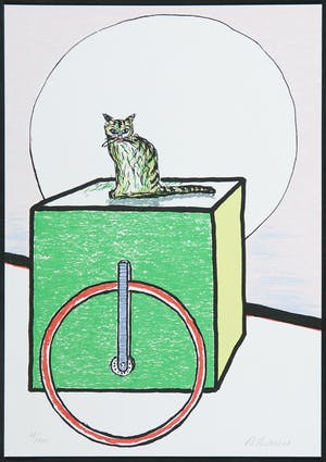 Roger Raveel - Suite van zes zeefdrukken, Felix Vulgaris kopen? Bied vanaf 2000!