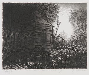 Gerard van Rooy - Ets, Transformatorhuisje kopen? Bied vanaf 35!