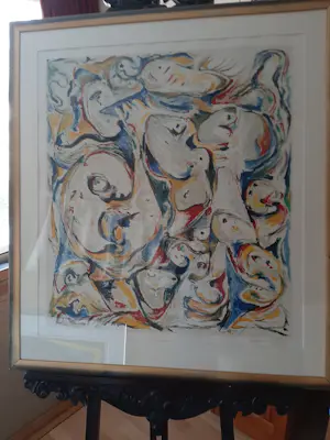 Theo Wolvecamp - grote zeefdruk: 'De roddelaars' - 1989 kopen? Bied vanaf 450!