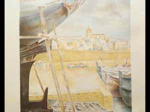 Wim Schuhmacher - Mediterrane haven verkocht voor € 40!