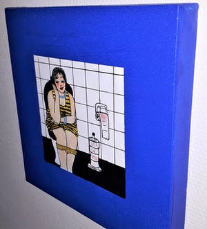 Anke Peddemors - kunst voor in het kleinste kamertje joke kopen? Bied vanaf 20!