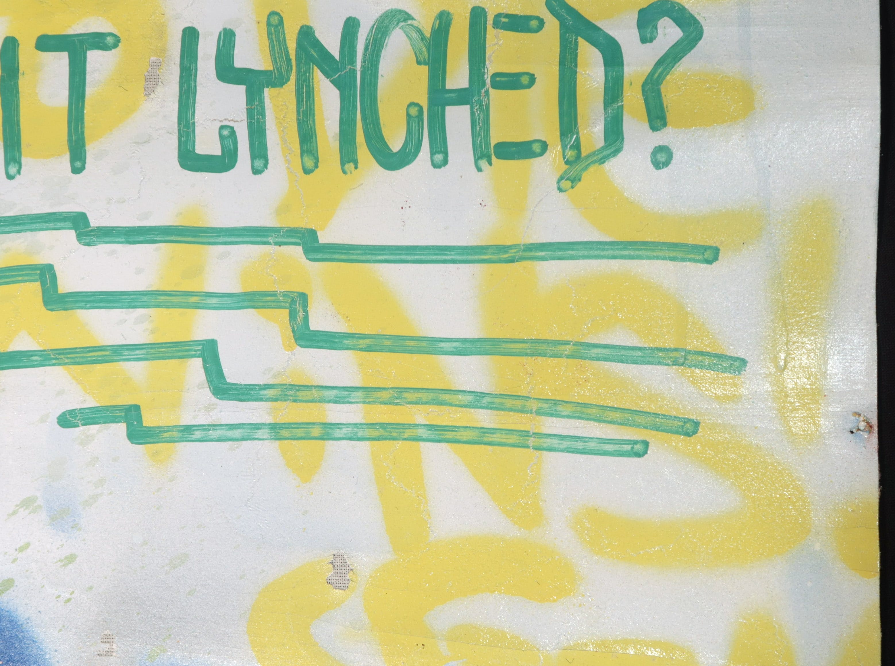 Lin Felton - Spuitbus op doek, The first to die wins kopen? Bied vanaf 400!